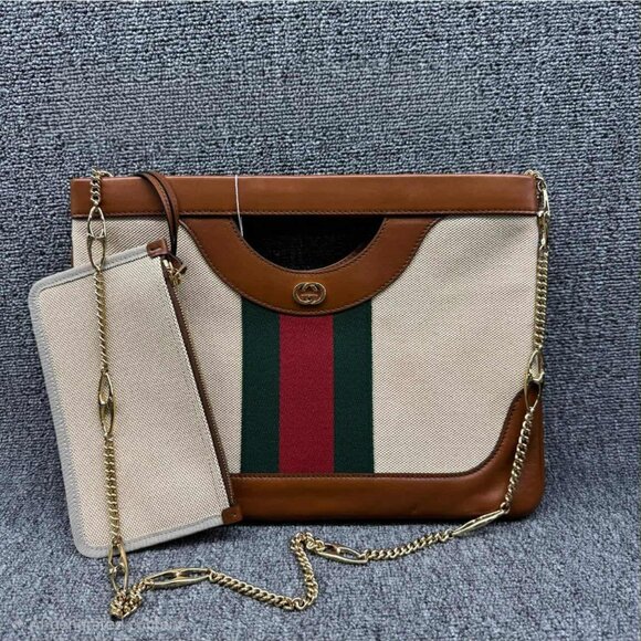 Gucci Leather Shoulder Bag ccofb625-102525 - Picture 1 of 14